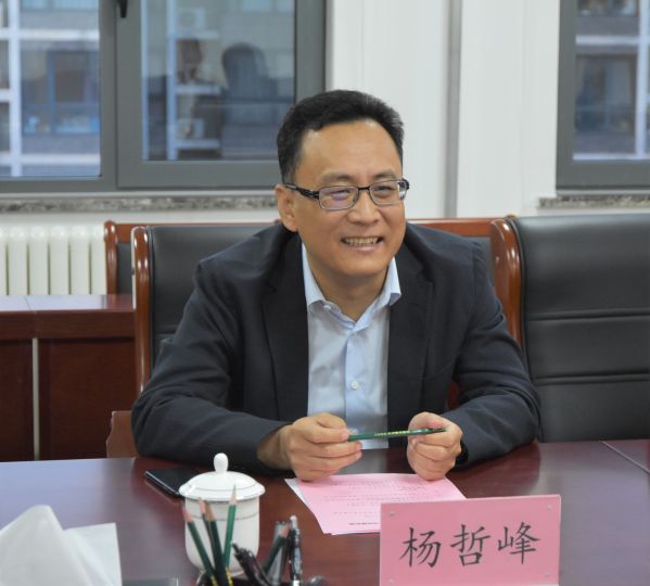 中鐵十九局集團公司黨委書記、董事長楊哲峰一行到公司座談交流