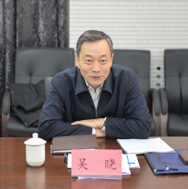 永定河綜合治理與生態修復部省協調領導小組辦公室吳曉主任一行蒞臨公司考察指導工作