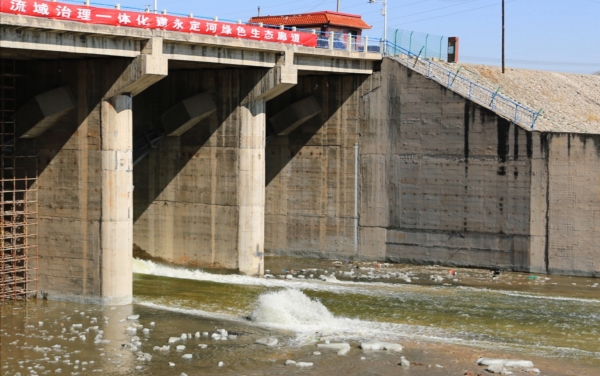 永定河生態補水集中輸水啟動實施