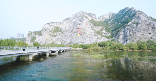 公司領導考察永定河山峽段綜合治理與生態修復工程