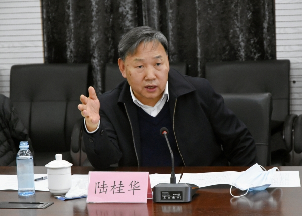 水利部副部長陸桂華到永定河投資公司調研指導工作