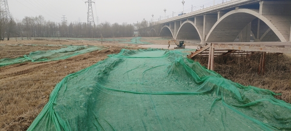 永定河綜合治理工程積極防范大風藍色預警及沙塵暴黃色預警