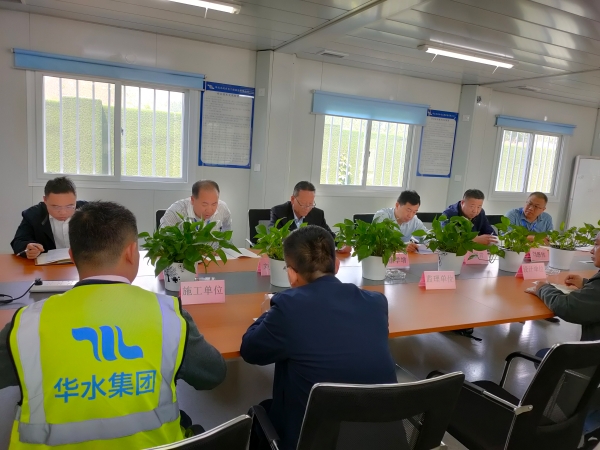 公司領導檢查永定河綜合治理廊坊段在建工程