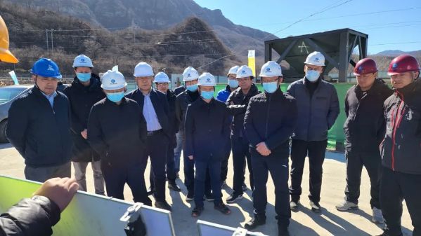 北京市水務局黨組書記、局長潘安君調研永定河山峽段工程