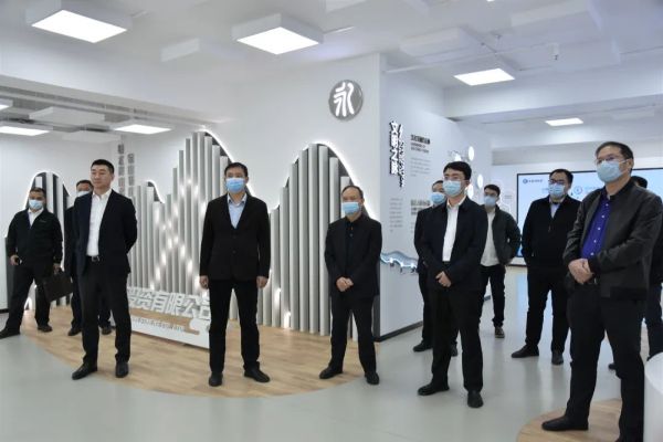 公司主要領導會見交通運輸部運輸服務司副司長胡華平一行