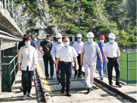 門頭溝區委書記金暉到落坡嶺大壩檢查指導防汛工作