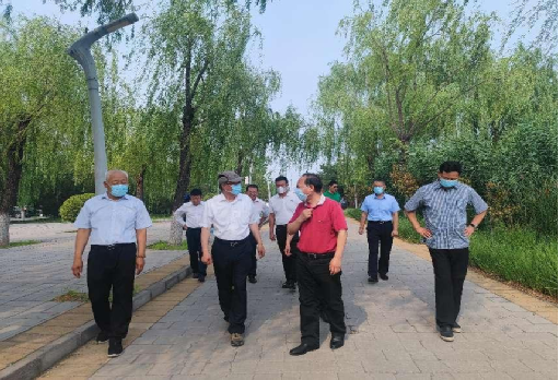一帶一路發展委員會到永定河調研