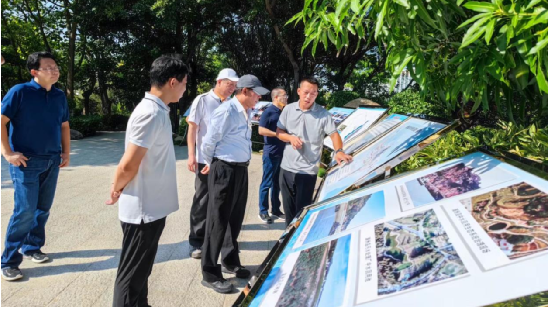 公司主要領導率團赴木蘭溪考察調研