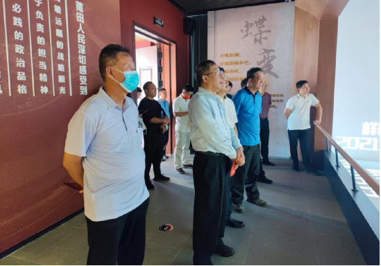 公司主要領導率團赴木蘭溪考察調研