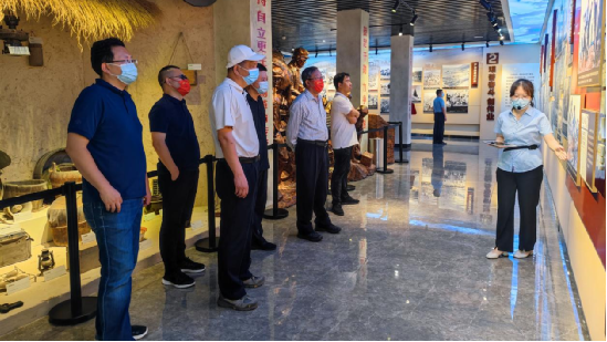 公司主要領導率團赴木蘭溪考察調研