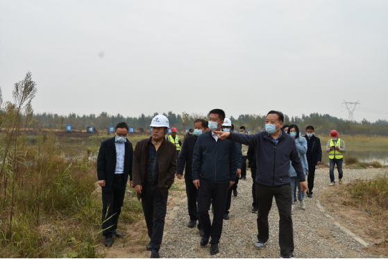 水利部海委黨組成員、一級巡視員戶作亮調研永定河廊坊段綜合治理及生態補水情況