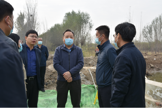 水利部海委黨組成員、一級巡視員戶作亮調研永定河廊坊段綜合治理及生態補水情況