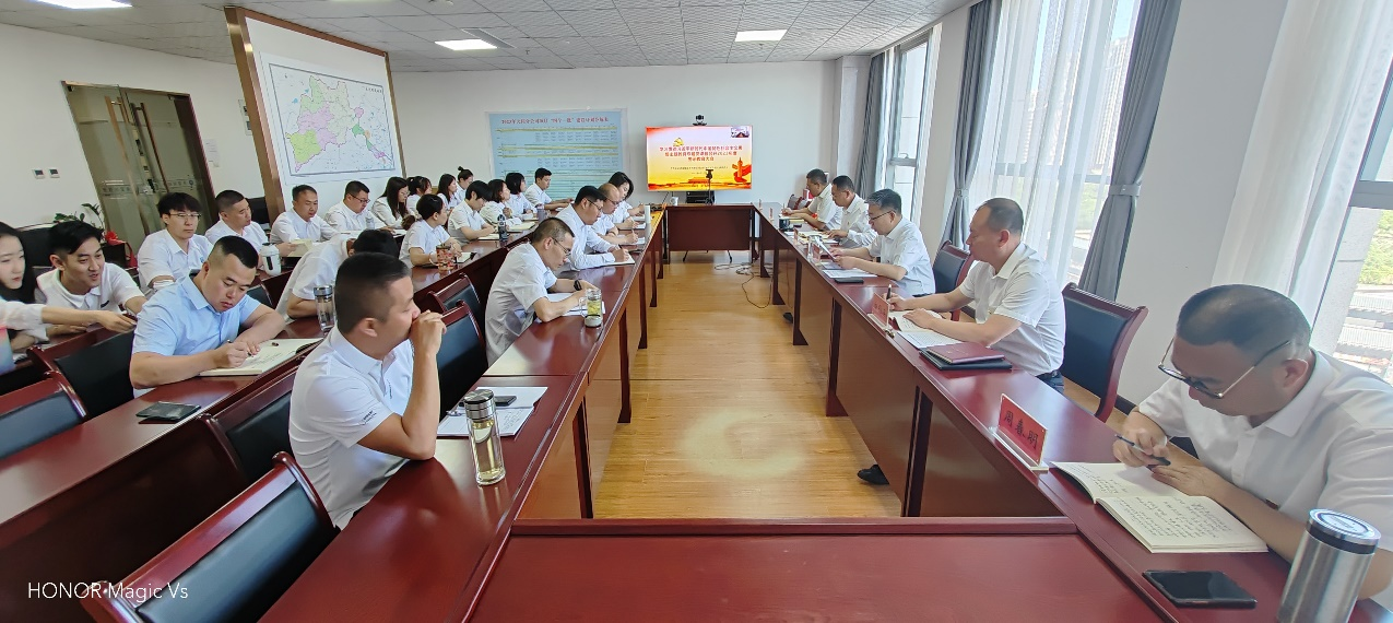 大同地區聯合黨支部舉辦學習貫徹習近平新時代中國特色社會主義思想主題教育專題黨課暨2023年度警示教育大會