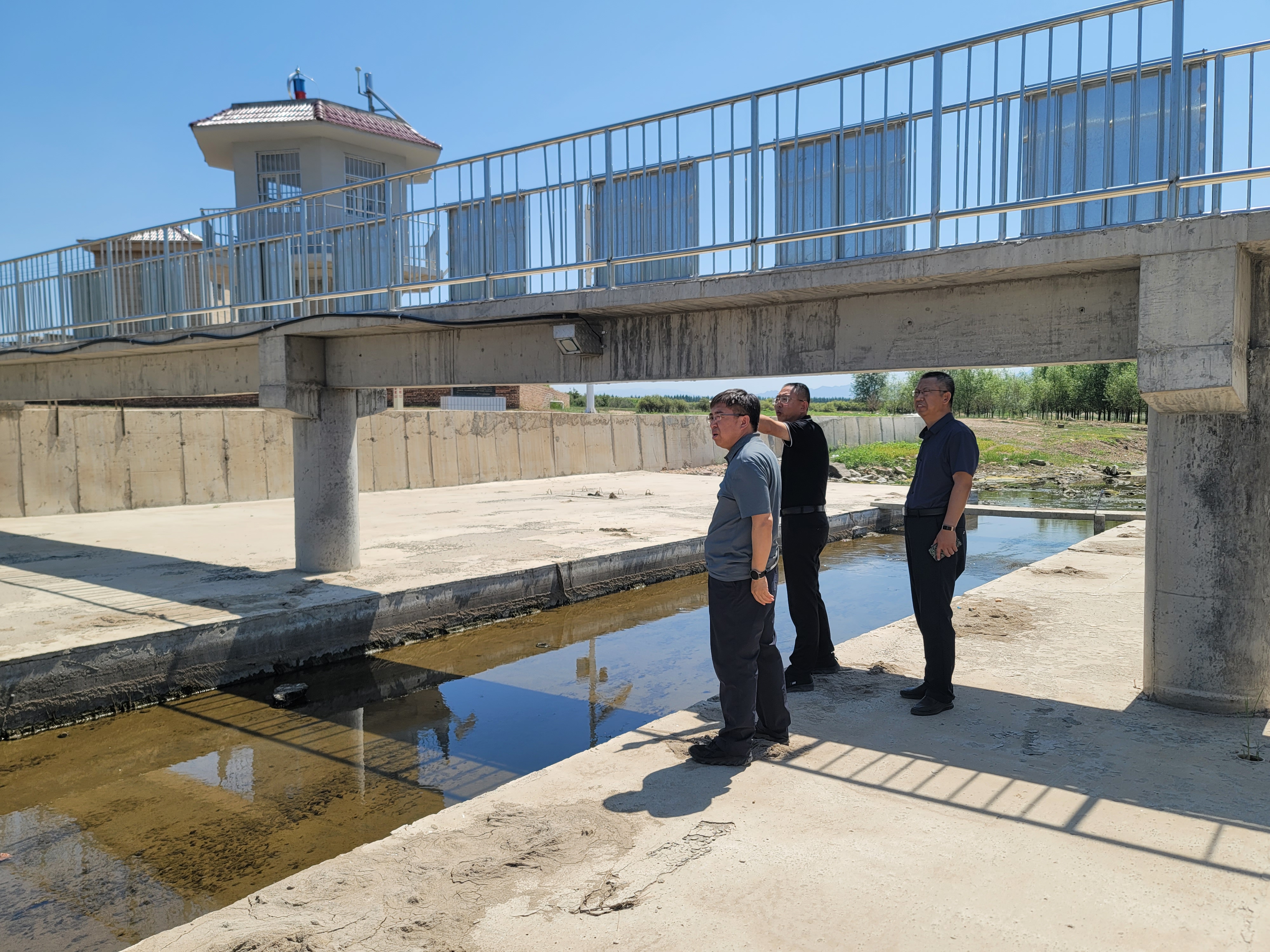 大同分公司與大同市水務局開展聯合巡河