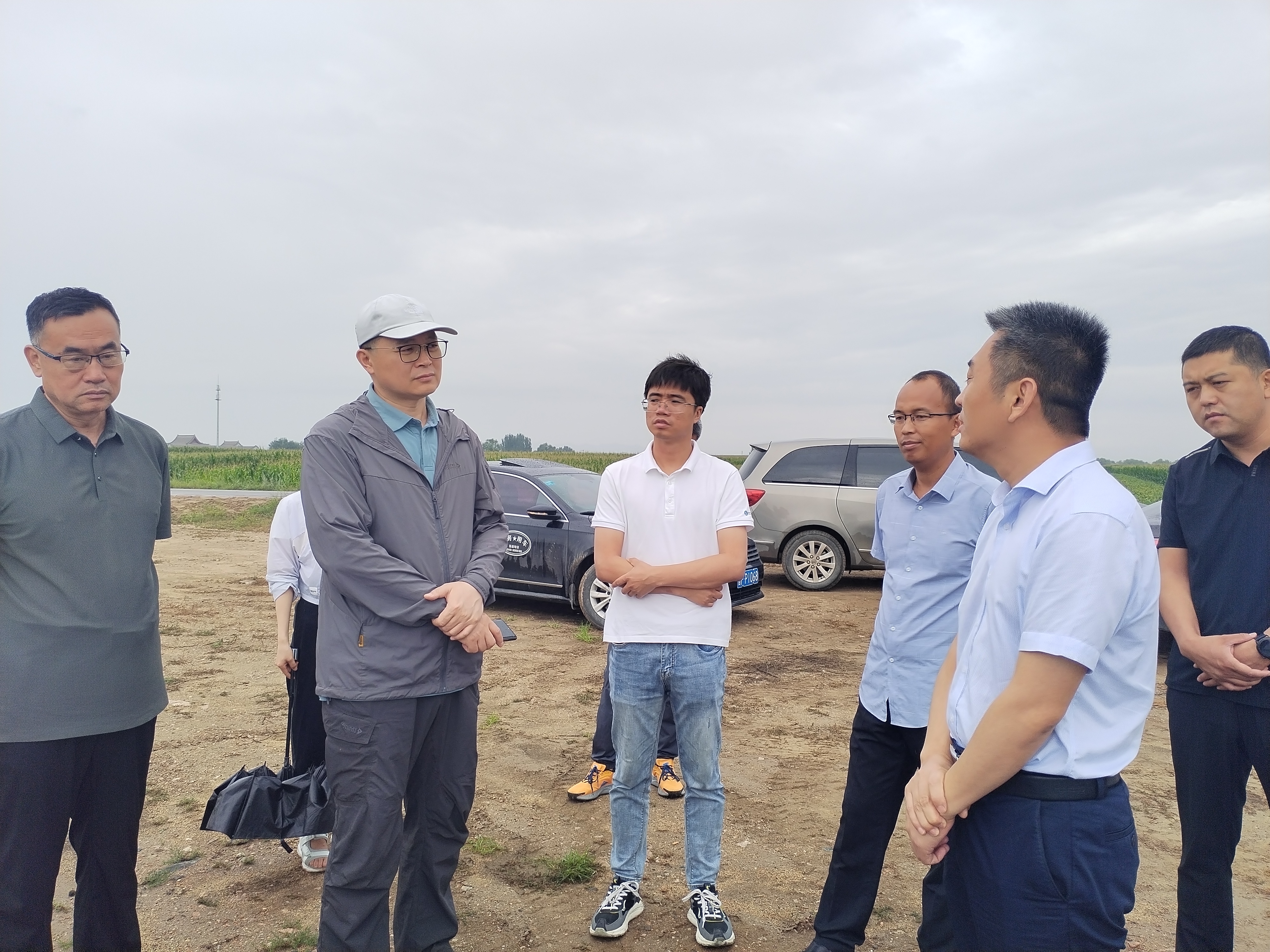 生態環境部海河局一行調研朔州市桑干河懷仁至應縣段河道綜合治理工程