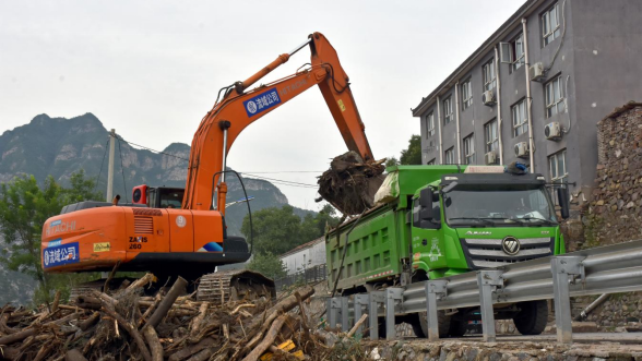 在河道應急清理中彰顯首都國企擔當