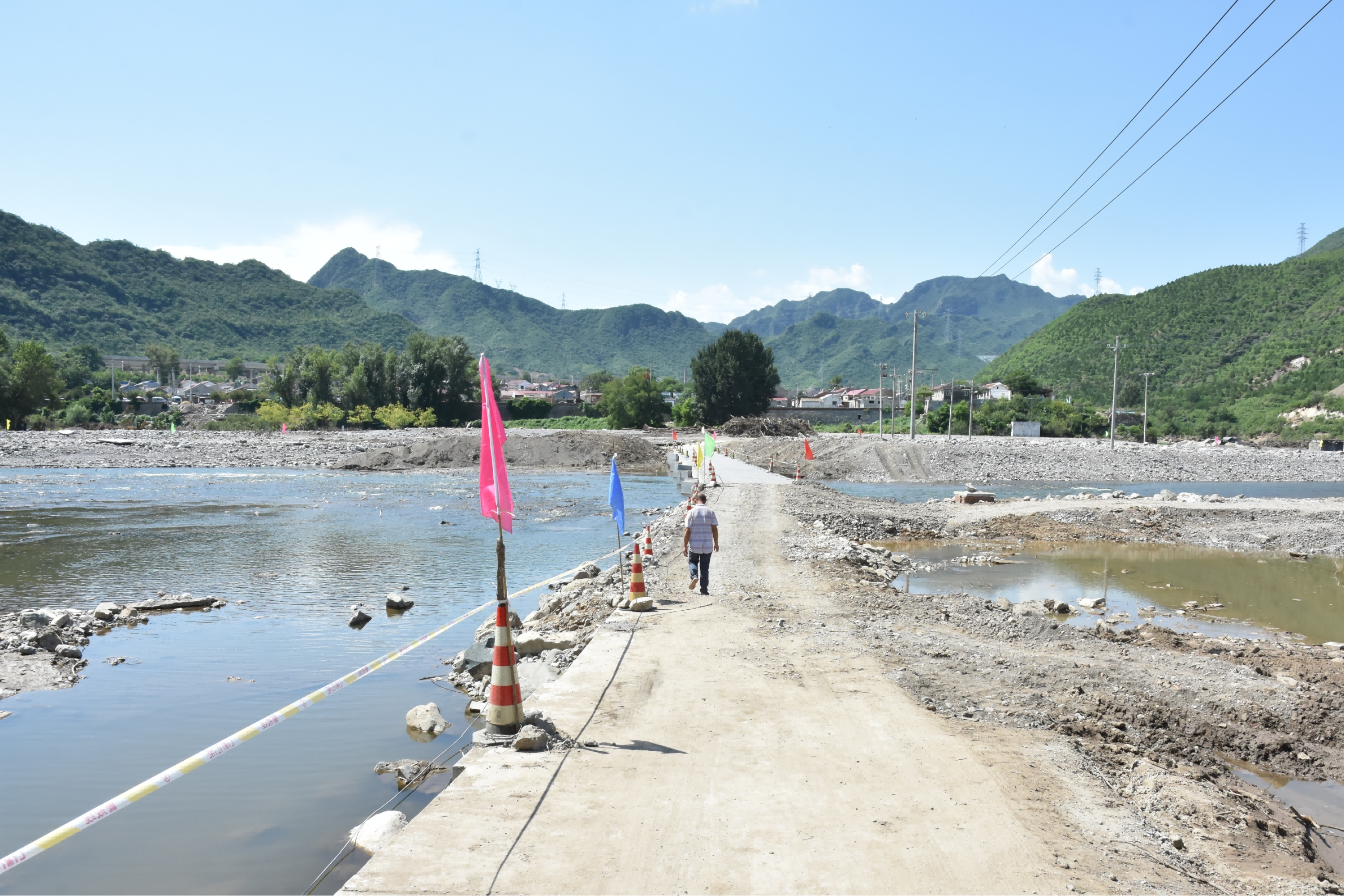 不辱使命，決戰決勝——永定河流域公司提前完成門頭溝河道應急清理任務