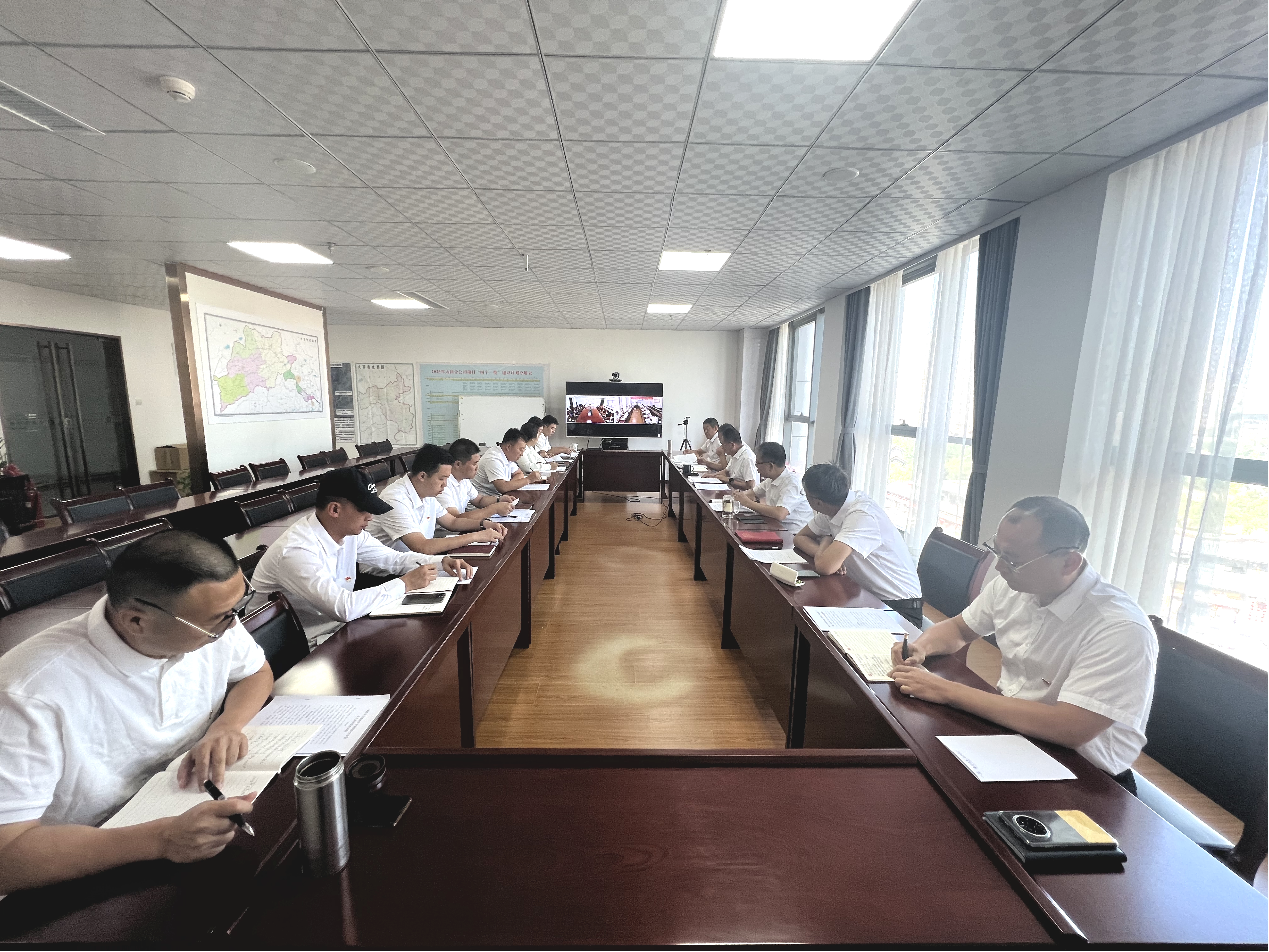 大同地區聯合黨支部召開主題教育專題組織生活會