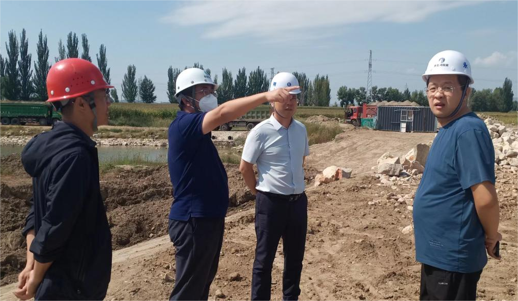渾源生態公司聯合朔州供水公司開展在建項目工程質量安全檢查專項整治行動