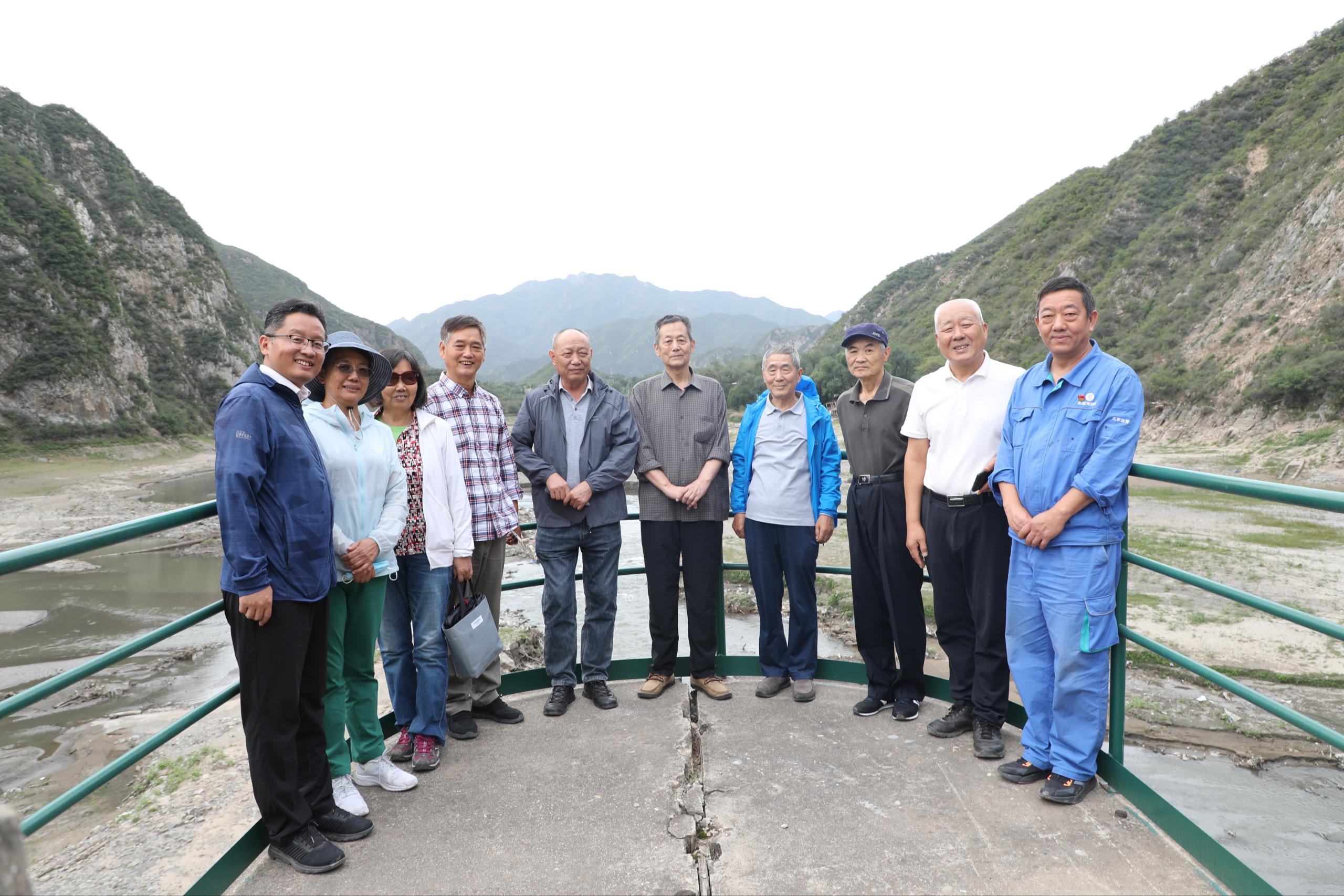 落坡嶺水庫、下葦甸電站建設者調研洪水應對情況及恢復重建工作