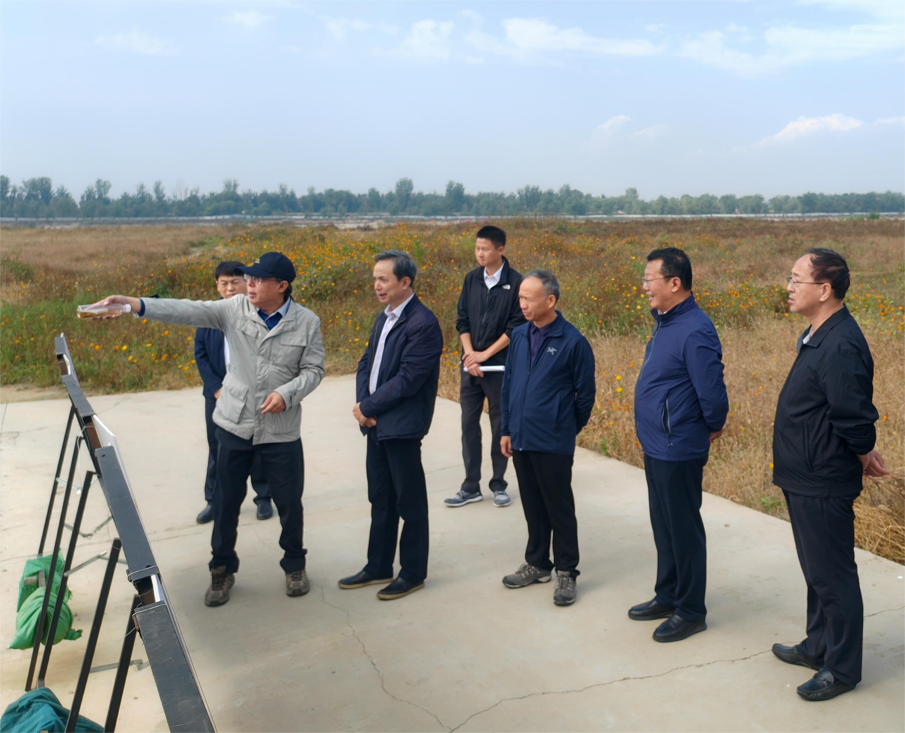 北京市政協副主席盧彥赴永定河北京段調研
