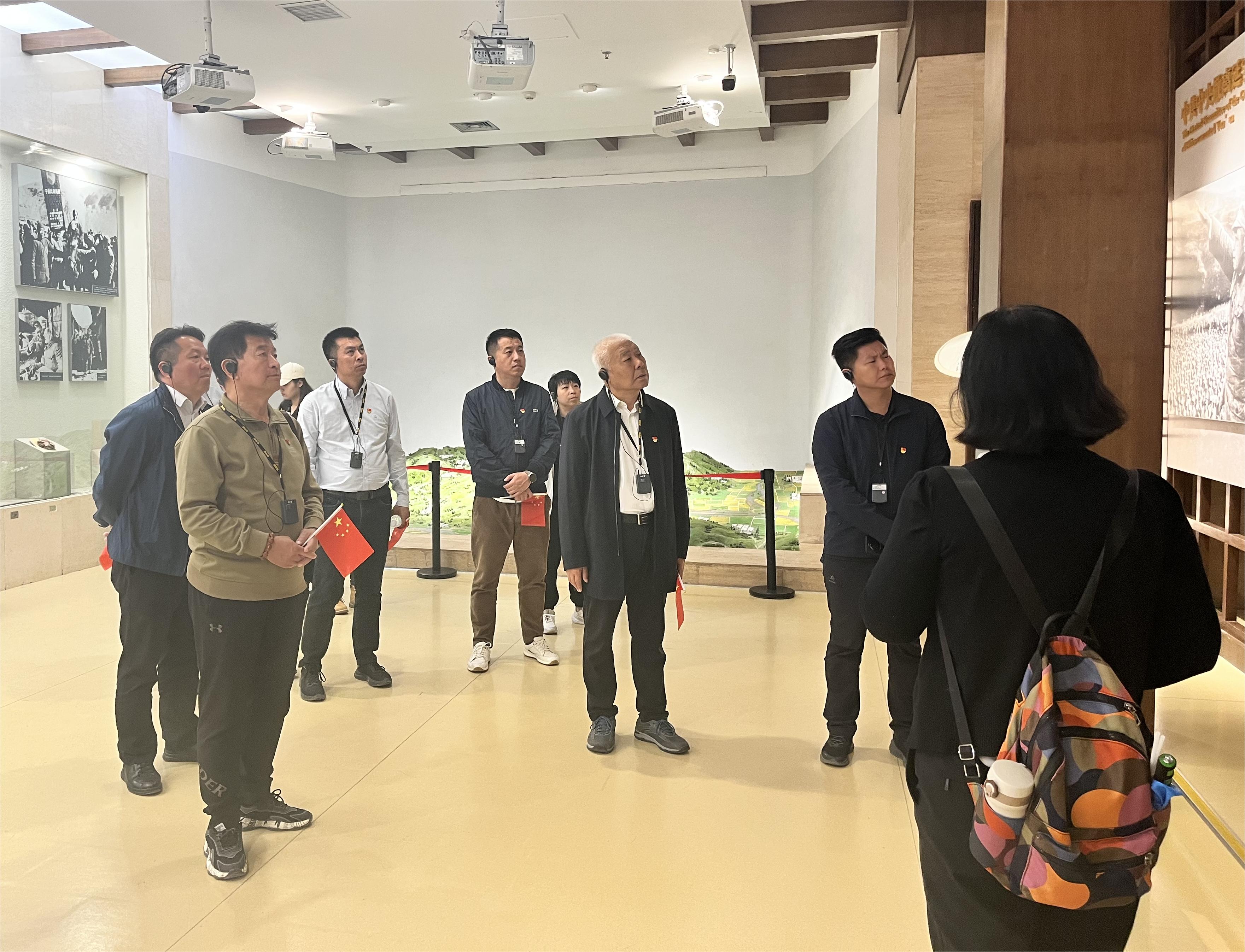 北京地區聯合黨支部組織開展“初心照亮趕考 牢記永定使命”主題黨日活動
