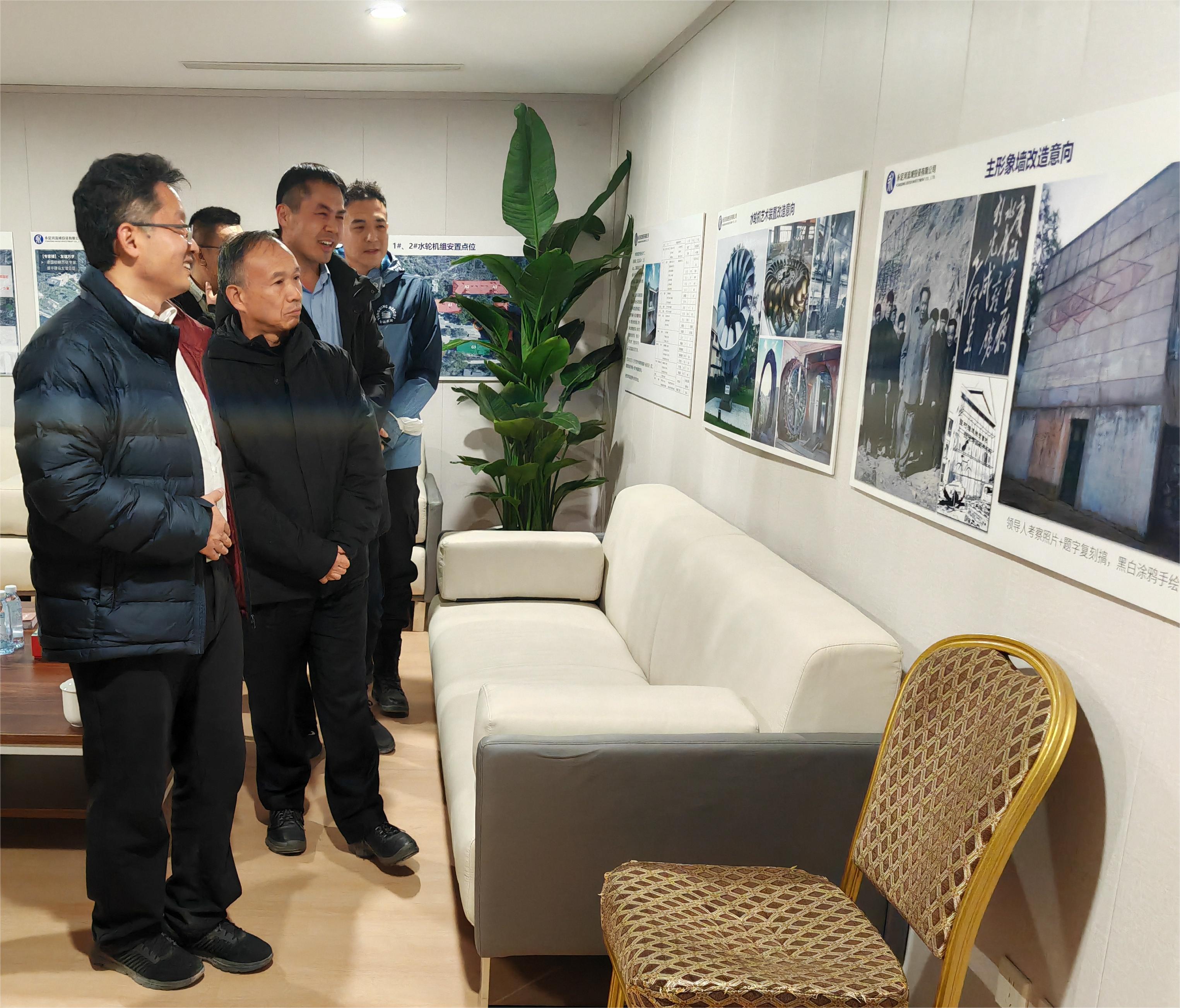 公司主要領導調研張家口地區項目和生態補水工作