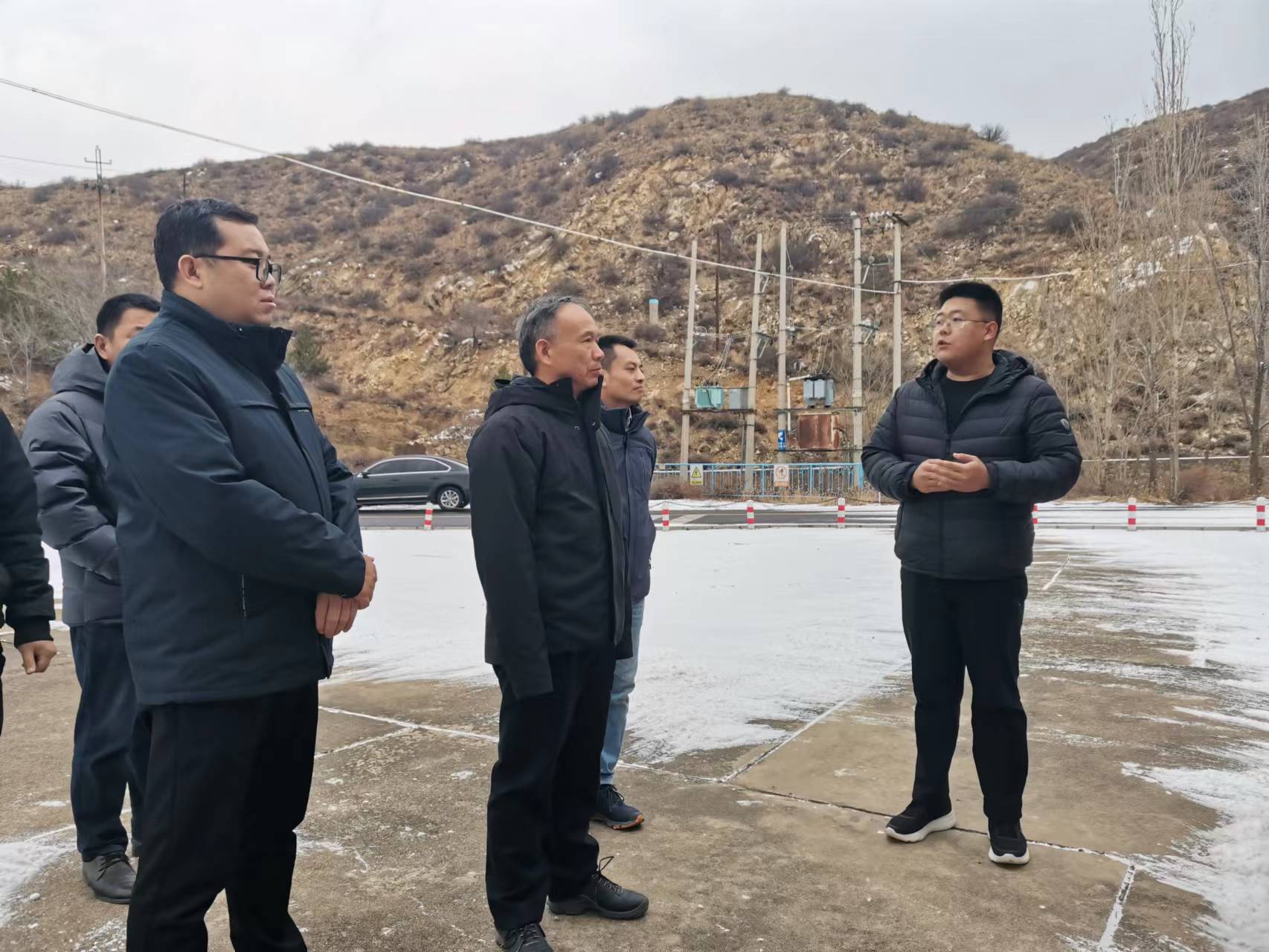 公司主要領導調研張家口地區項目和生態補水工作