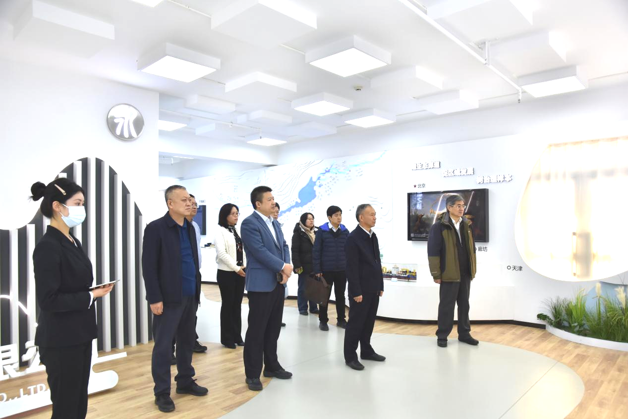 公司主要領導會見中國農業大學康紹忠院士一行