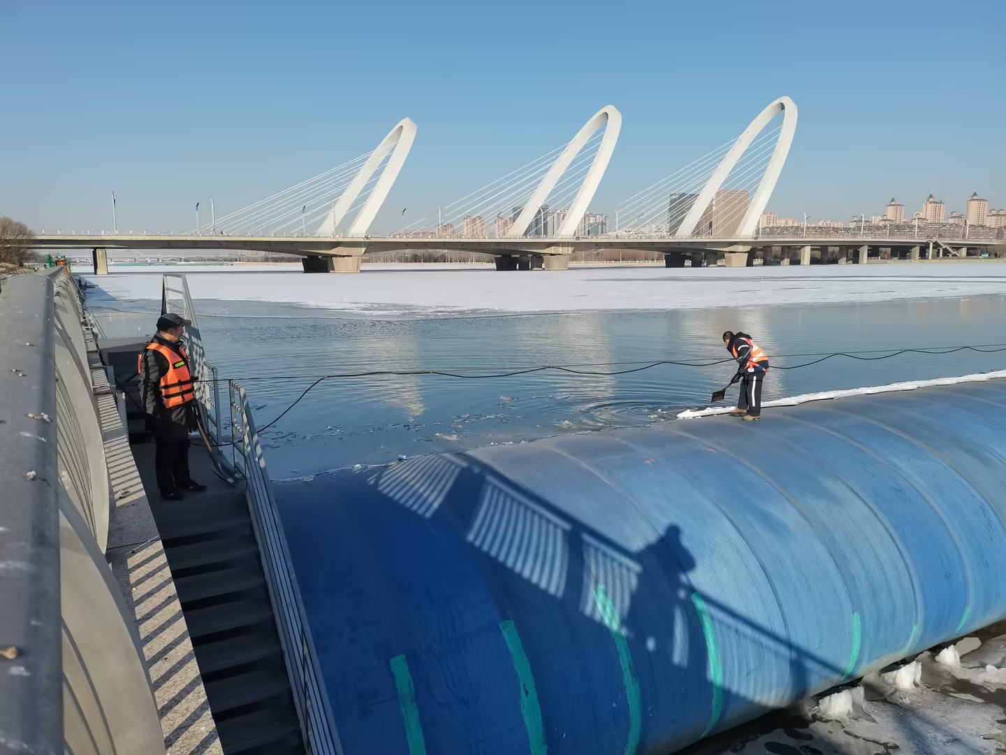 春節不停工 永定河綜合治理及災后恢復重建持續推進