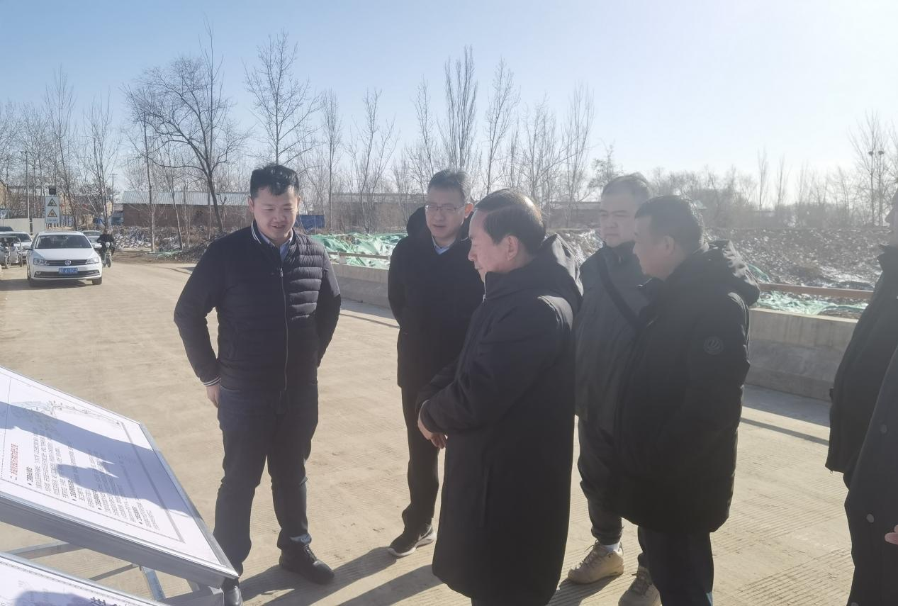 天津分公司 | 天津市水務局檢查永定河泛區主槽清淤工程