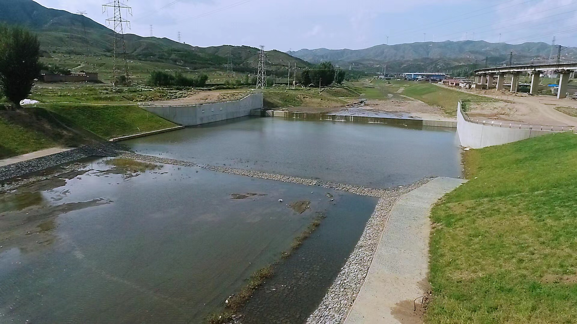 大同分公司 | 大同市十里河綜合治理與生態修復工程（小站跌水至大慶公路橋段）分部工程通過驗收
