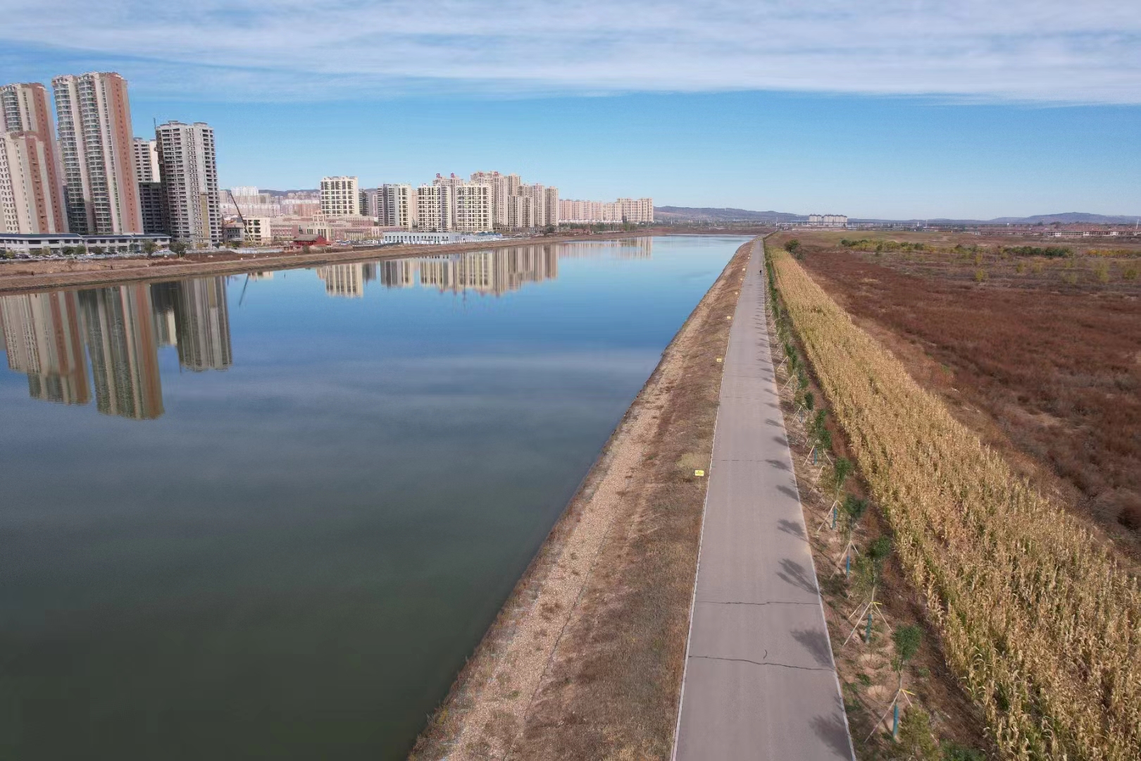 大同市御河得大高速橋-京包鐵路橋段綜合整治工程施工一標段榮獲2023年度山西省建筑業協會“汾水杯”質量獎