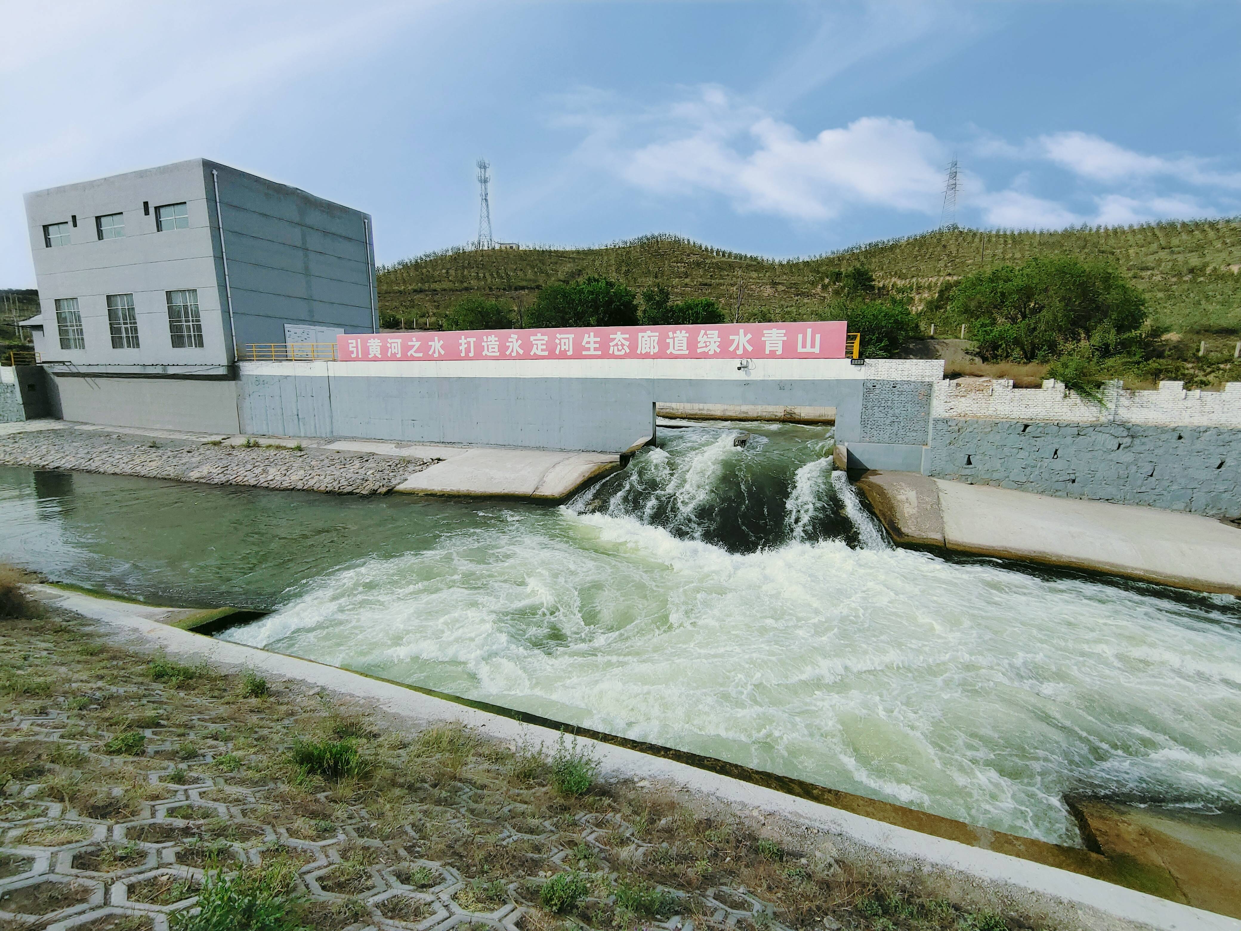 引黃北干線今春累計向永定河生態補水1.13億立方米