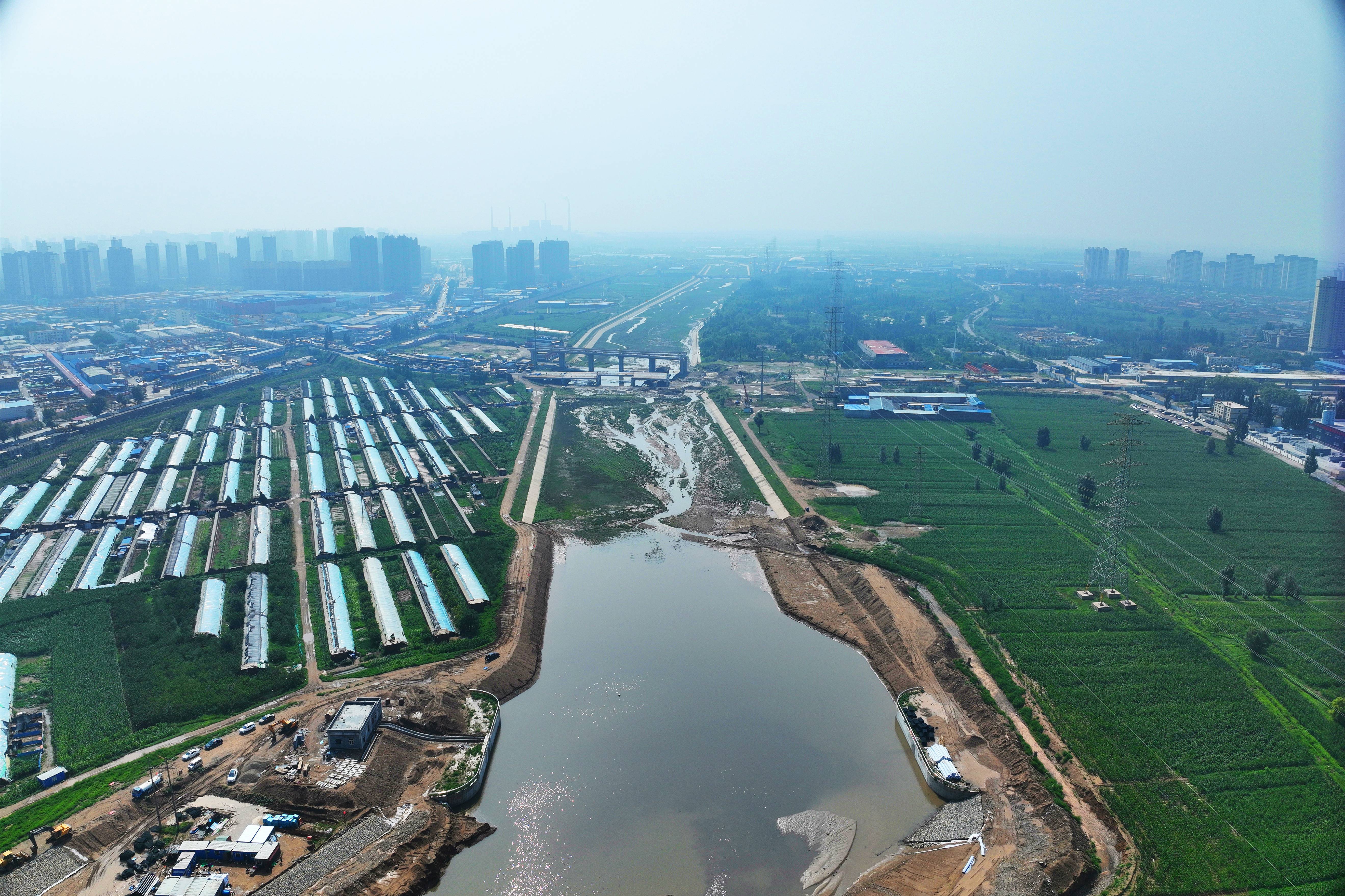 大同市十里河綜合治理與生態修復工程（小站跌水至大慶公路橋段）六個分部工程通過驗收