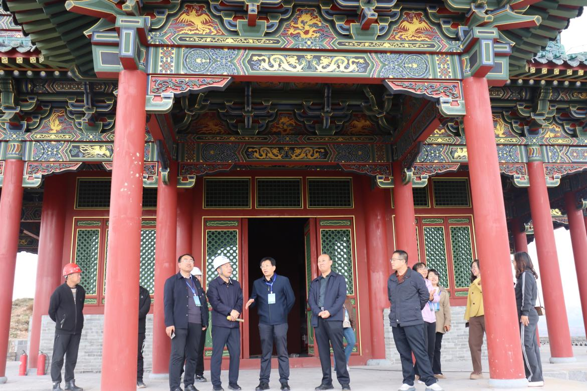 渾源縣政協調研山西神溪國家濕地公園項目