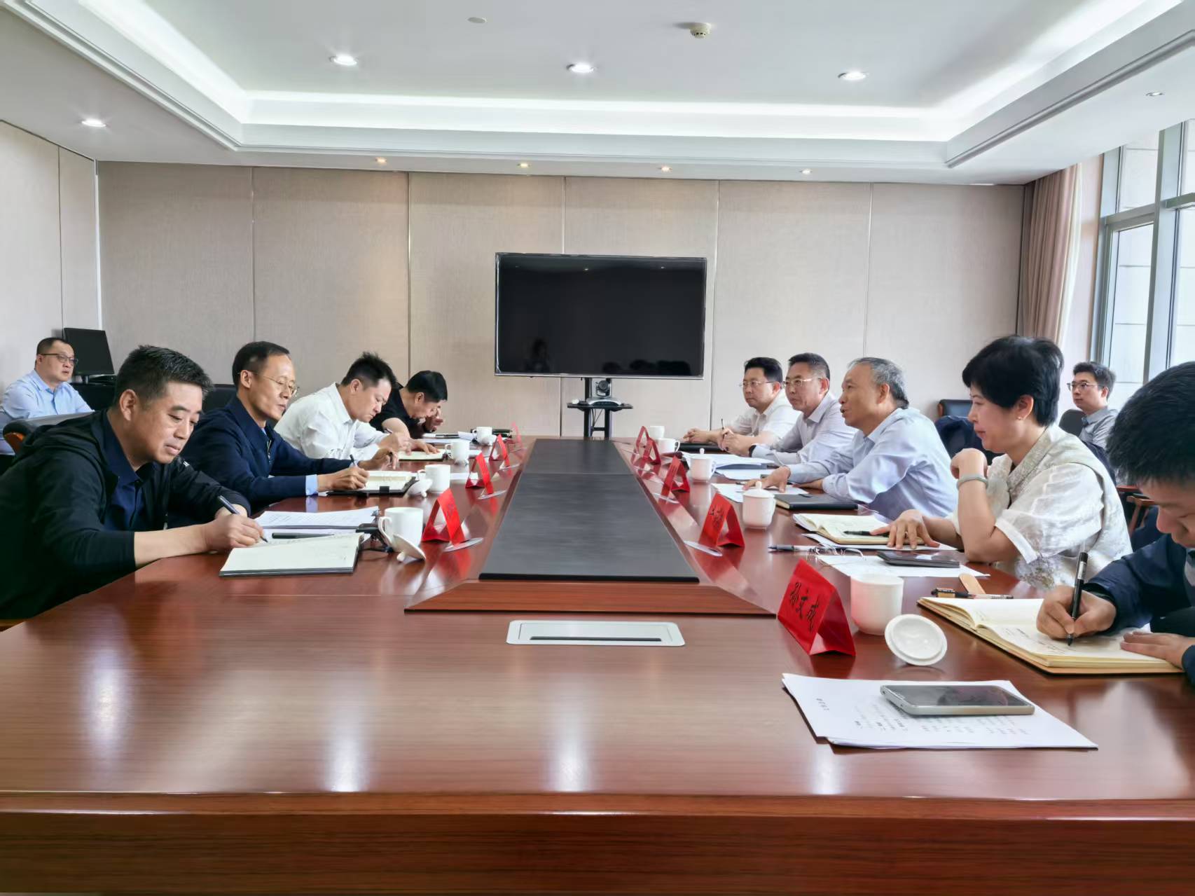 公司主要領導到大同區域調研