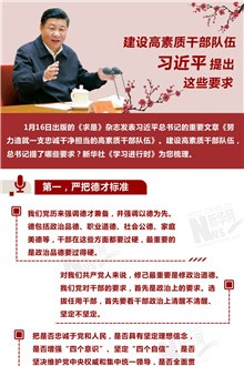 建設高素質干部隊伍，習近平提出這些要求