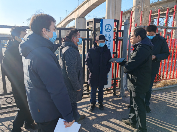 公司主要領導實地調研永定河與大清河水系連通方案