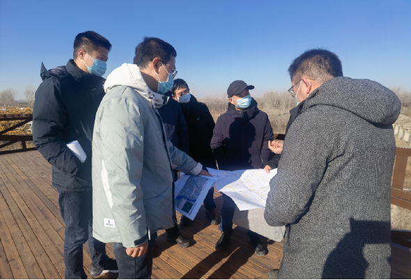 公司主要領導實地調研永定河與大清河水系連通方案