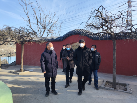 公司主要領導檢查永定河山峽段節日運行情況并慰問一線員工