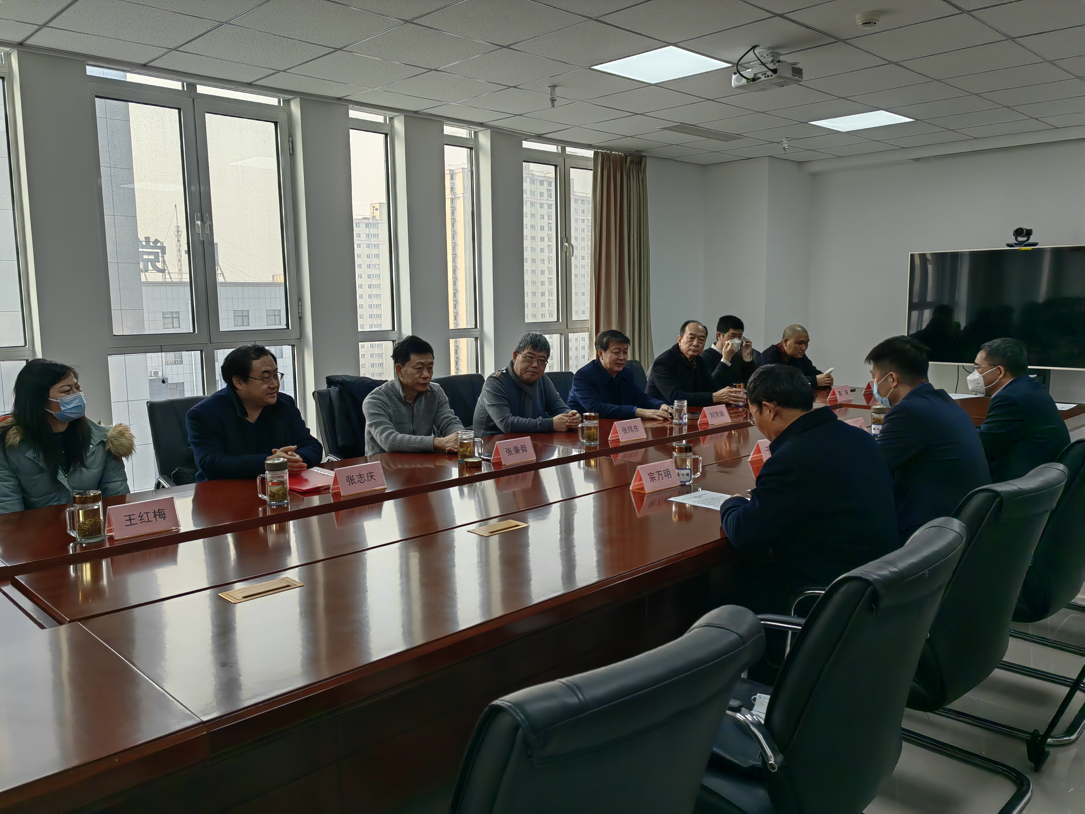 廊坊分公司與廊坊市水利局、市文聯聯合舉辦“人文永定啟新程、水利戰線迎新春”文化交流活動